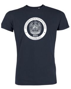 Rundhals T-Shirt HERREN - (Gr. XS-XXXL) - 100%BW in Navy